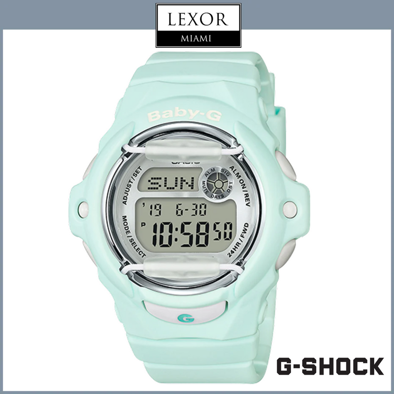 G-Shock BG169R-3 Baby-G Blooming Mint Resin Strap Women Watches