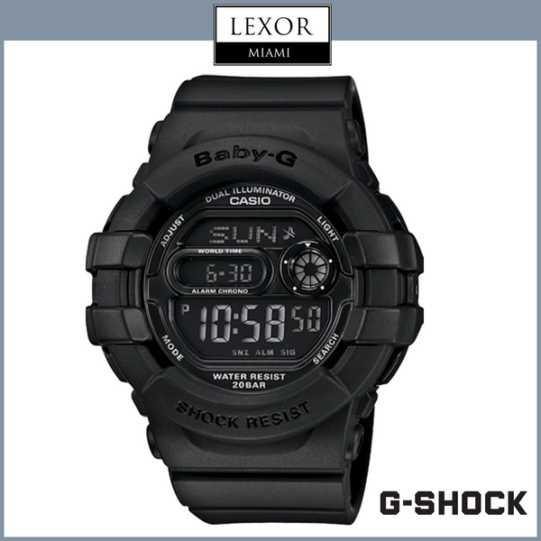 G-Shock BGD140-1A Baby-G Black Resin Strap Unisex Watches