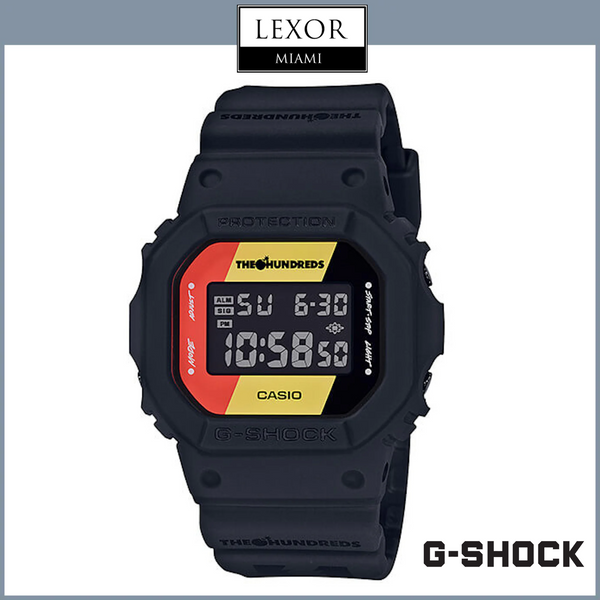 G-Shock DW5600HDR-1 The Hundreds Special Edition Black Resin Strap Unisex Watches
