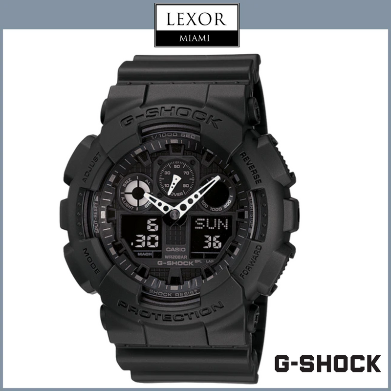 G-Shock GA100-1A1 Analógico Digital Preto Resina Strap Relógios Masculinos