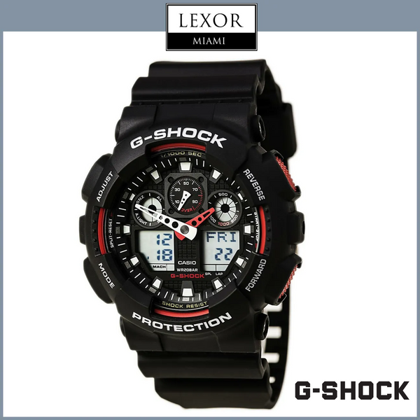G-Shock GA100-1A4 X-Large G Analog Digital Black Resin Strap Men Watches