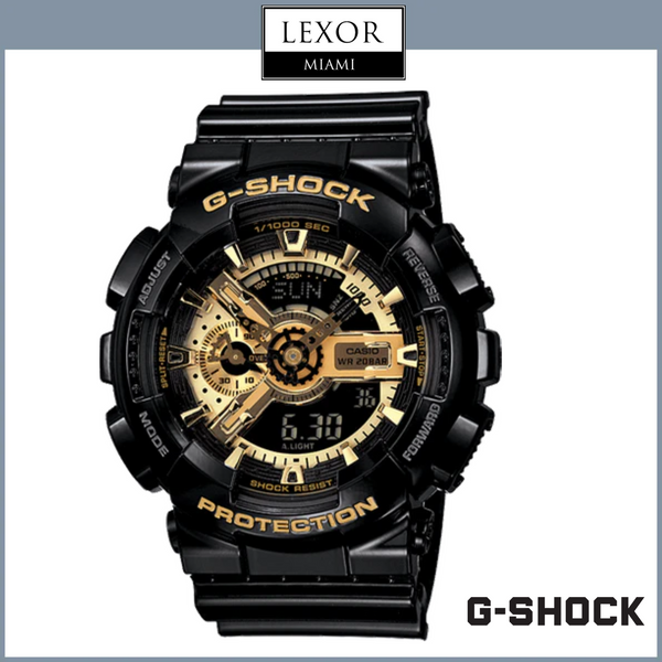 G-Shock GA110GB-1A Analog Digital XL Black Resin Strap Men Watches