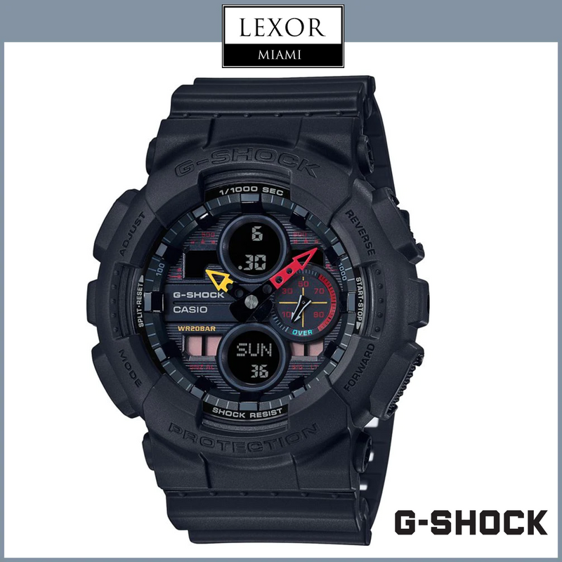G-Shock GA140BMC-1A Black Analog-Digital Black Resin Strap Men Watches Lexor Miami