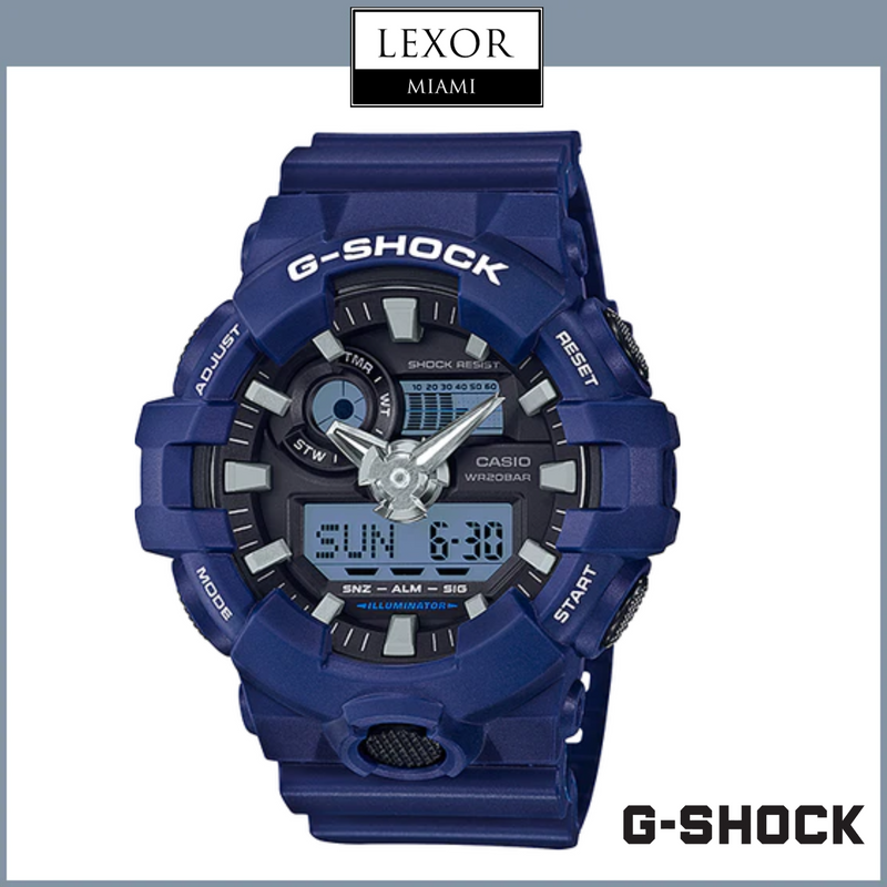 G-Shock GA700-2ACR Relógios Masculinos Lexor Miami