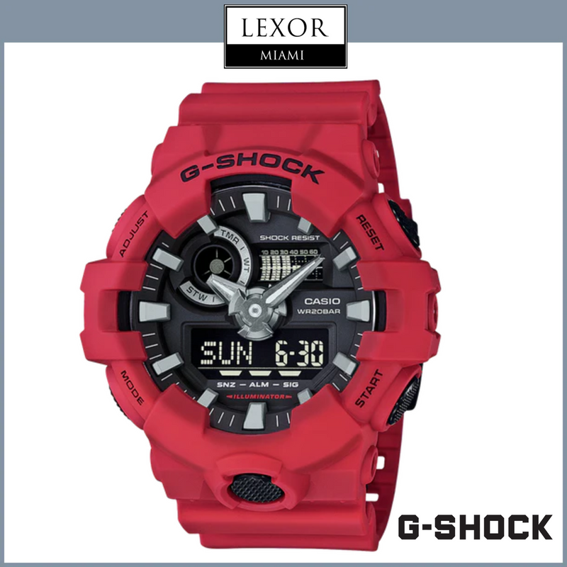 G-Shock GA700-4A Ana-Digi Super Iluminador