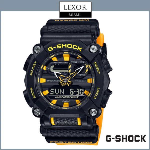G-Shock GA900A-1A9 Digital Analog Yellow Resin Strap Men Watches