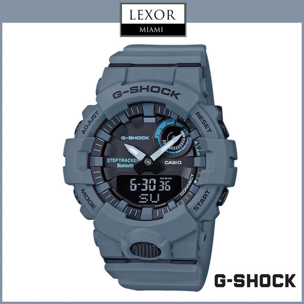 G-Shock GBA-800UC-2A Power Trainer Cool Blue Resin Strap Unisex Watches