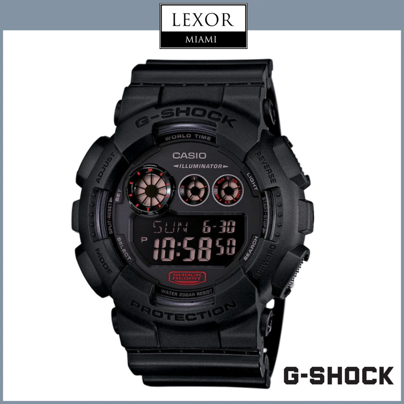 G-Shock GD-120MB-1 Analog Digital Black Resin Strap Men Watches