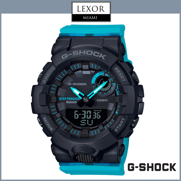 G-Shock GMA-B800SC-1A2CR Power Trainer Blue Resin Strap Watch 45mm Women Watches Lexor Miami