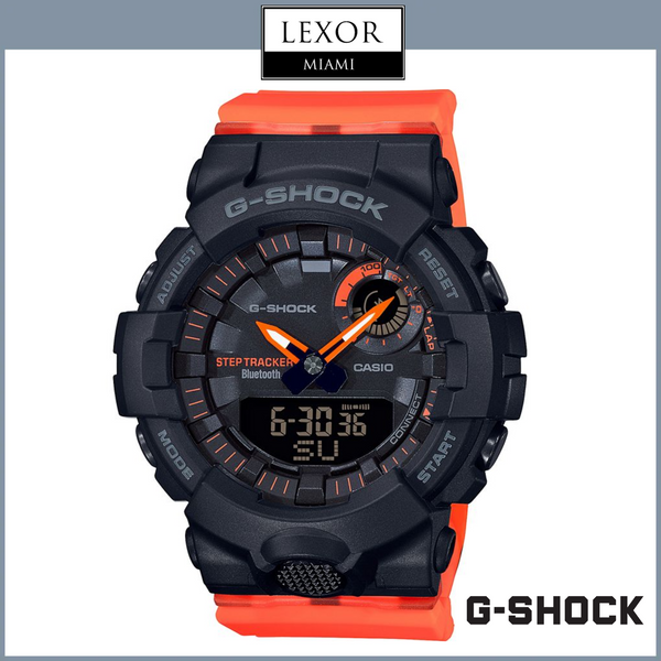 G-Shock GMA-B800SC-1A4CR  Power Trainer Coral Resin Strap 45mm Women Watches Lexor Miami