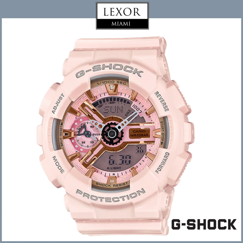 G-Shock GMA-S110MP-4A1 Analog Digital Baby Pink Resin Strap Women Watches