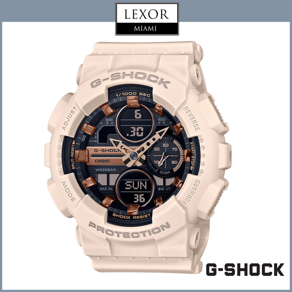 G-Shock GMA-S140M-4A Digital Analog Pink Resin Strap Women Watches