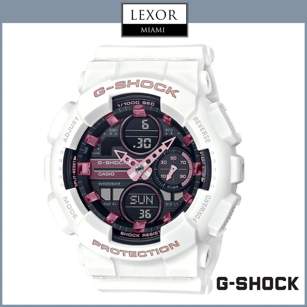 G-Shock GMA-S140M-7A Digital Analog White Resin Strap Women Watches