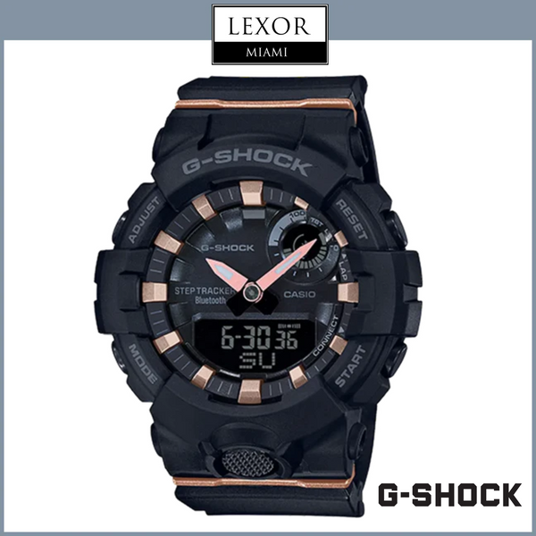 G-Shock GMAB800-1 S Series Bluetooth Fitness Tracker Black Resin Strap Unisex Watches