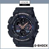 G-Shock GMAS140-1A Analog Digital Black Resin Strap Men Watches