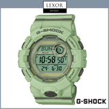 G-Shock GMDB800SU-3 Bluetooth Fitness Tracker Pulseira de resina de menta Relógios unissex