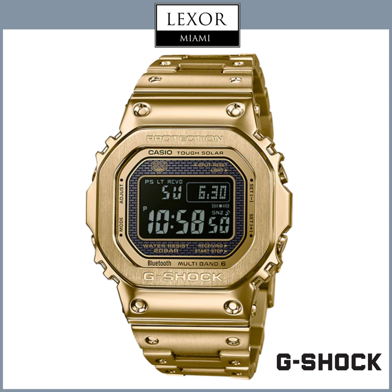 G-Shock GMWB5000GD-9 Solar Power Gold Strap Unisex Watches