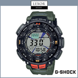 G-Shock PRG240-3 Pro Trek Solar Power Green Resin Strap Men Watches