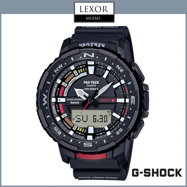 G-Shock PRTB70-1 Pro Trek Quad Sensor Black Resin Strap Men Watches
