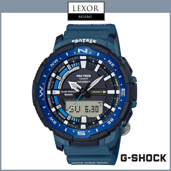 G-Shock PRTB70-2 Pro Trek Quad Sensor Blue Resin Strap Men Watches