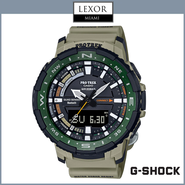 G-Shock PRTB70-5 Pro Trek Tan Resin Strap Men Watches