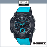 G-SHOCK Watch GA2000-1A2 Analog-Digital Blue Resin Strap 48.7mm Men Watches Lexor Miami