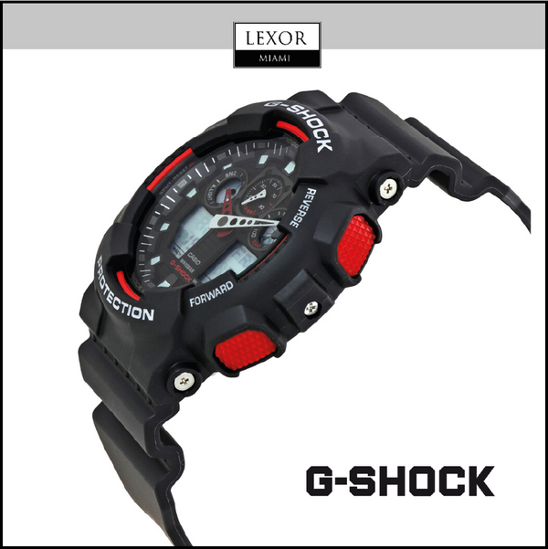 G-Shock GA100-1A4 X-Large G Analog Digital Black Resin Strap Men Watches