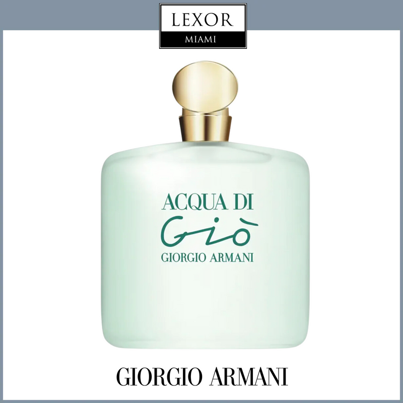 Giorgio Armani Acqua Di Gio 3.4 oz EDT Unisex Perfume Lexor Miami