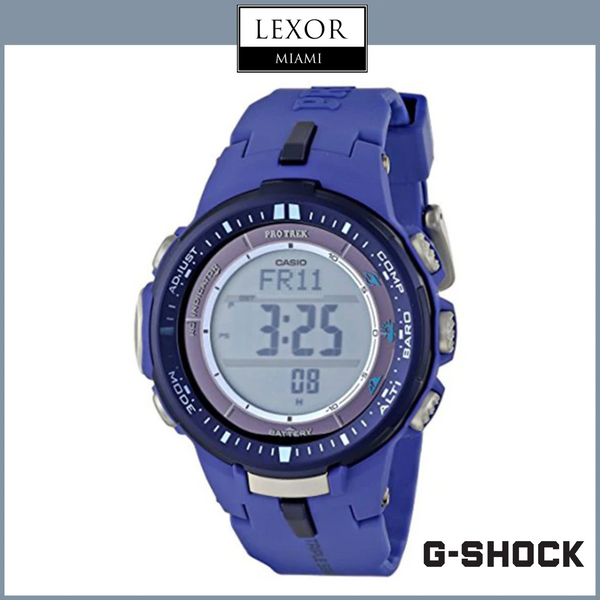 G SHOCK PRW3000-2B Protrek Tough-Solar Tamanho Pequeno LTD Triplo Relógios Femininos Lexor Miami
