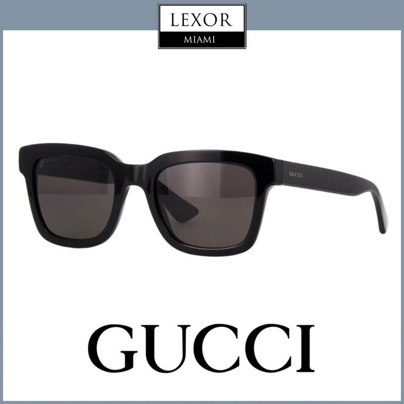 Gucci GG0001SN-001 52 Sunglass MAN ACETATE