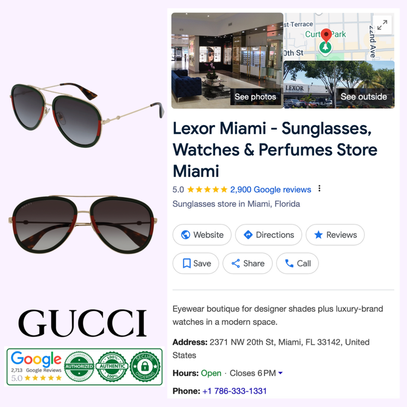 Gucci GG0062S 003 57 Óculos de sol femininos