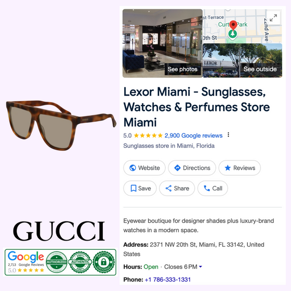 Gucci GG0582S 003 61 Men Sunglasses