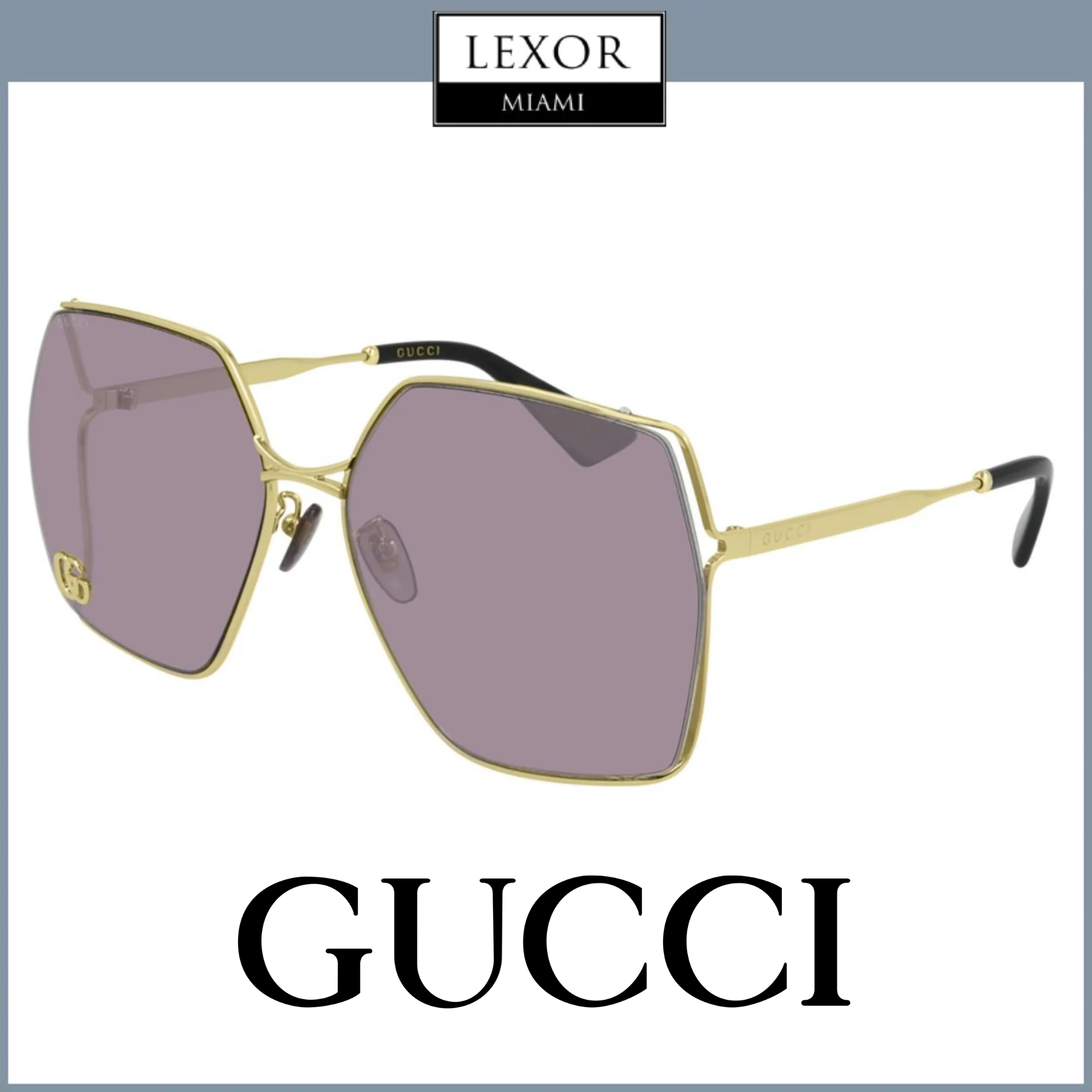 Gucci GG0817S 007 65 Women Sunglasses Lexor Miami