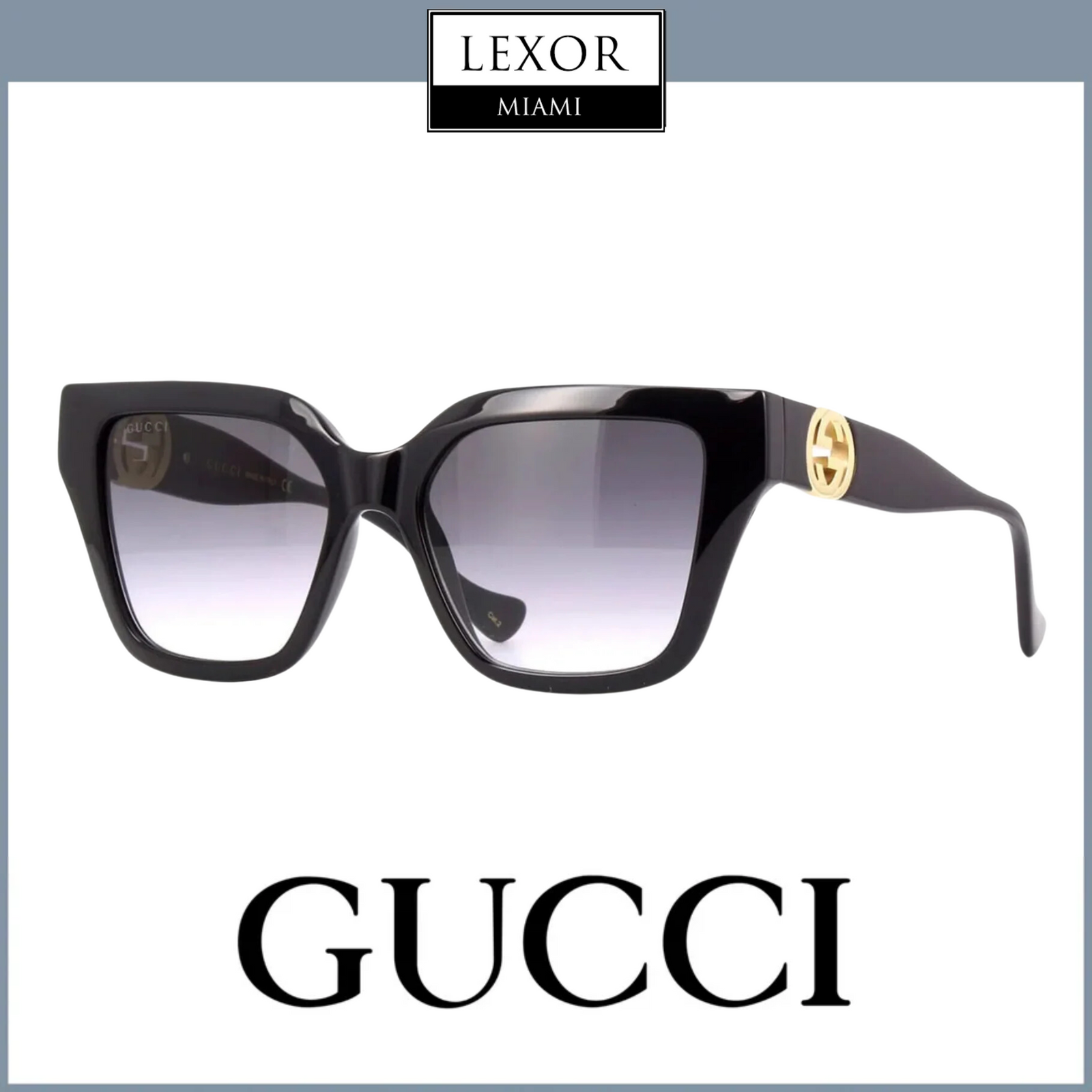 Gucci GG1023S-008 54 Sunglass WOMAN INJECTION – Lexor Miami