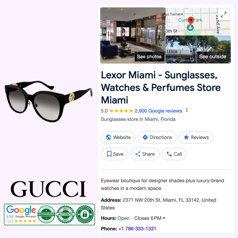 Óculos de sol unissex Gucci GG1028SK 006
