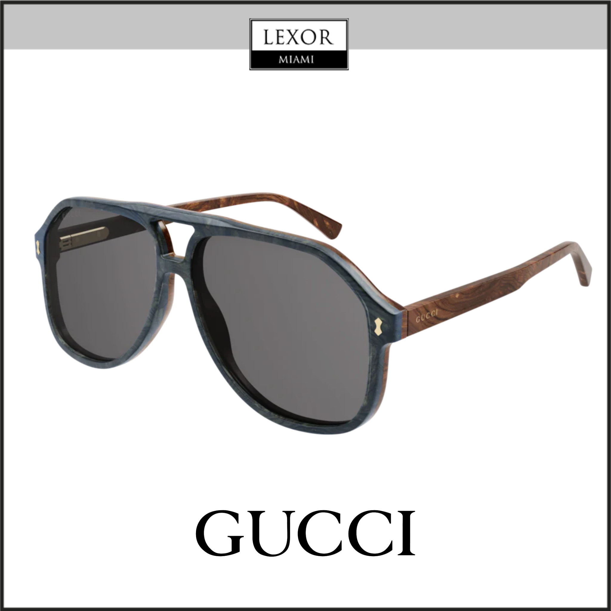 Gucci GG1042S 003 60 Men Sunglasses Lexor Miami