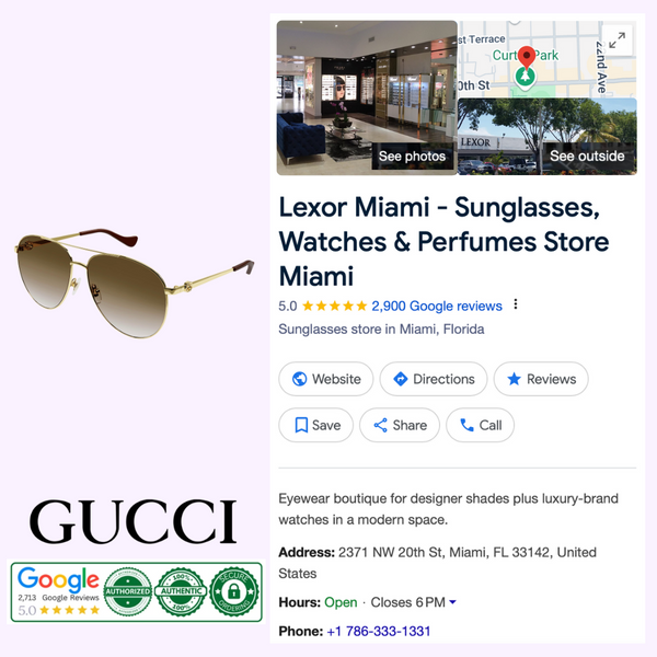 Gucci GG1088S 002 61 Sunglass WOMAN METAL
