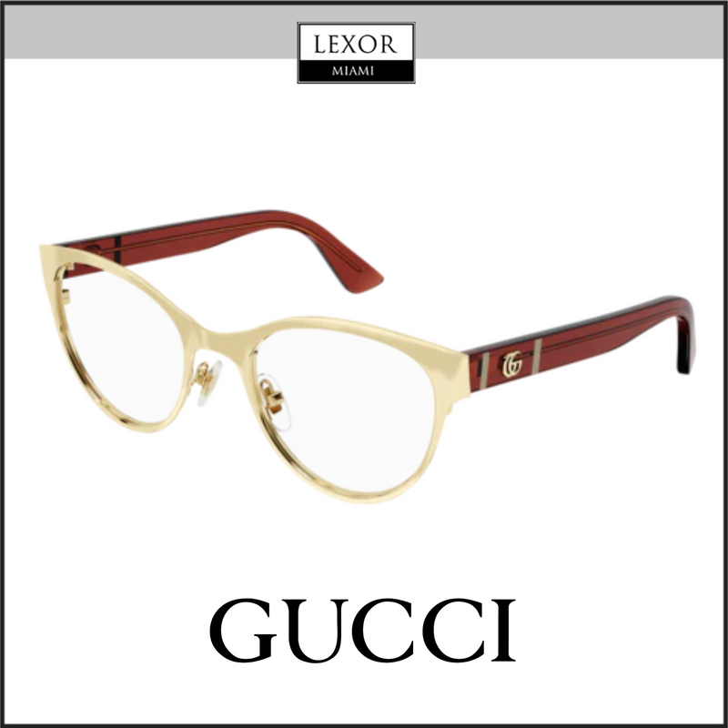メガネ Gucci Eyeglasses GG1274O 002 Round Leopard Frame Gucci GG0026O Eyeglasses | LensCrafters