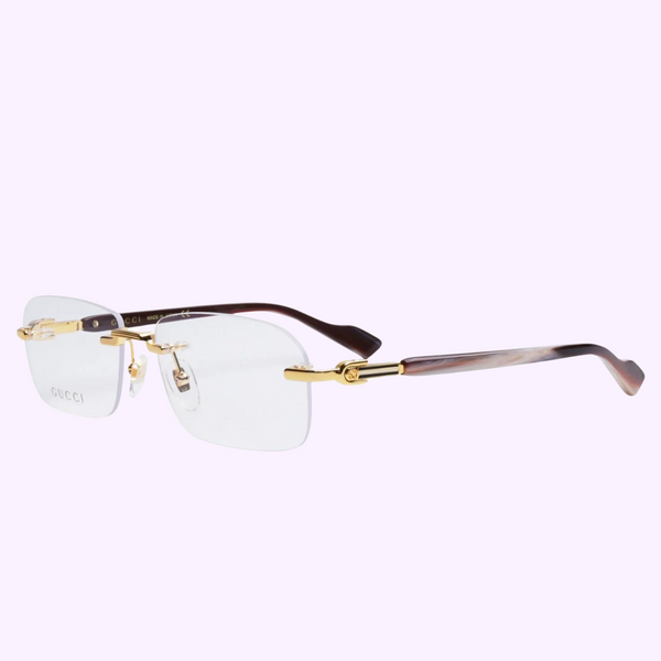 Montura de gafas para hombre Gucci GG1221O-002