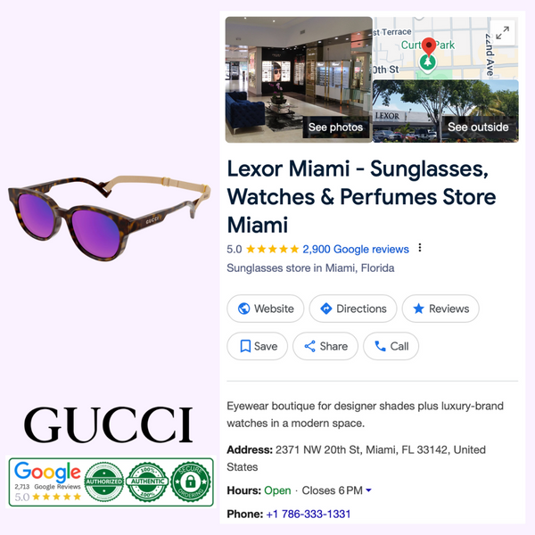 Gucci GG1237SA-004 55 Sunglass UNISEX INJECTIO
