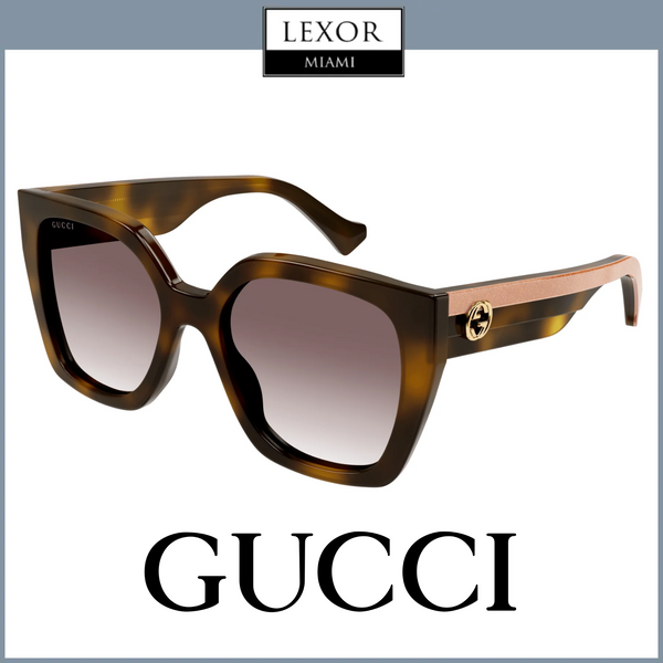 Gucci GG1300S-003 55 Óculos de Sol MULHER RECICLADO A