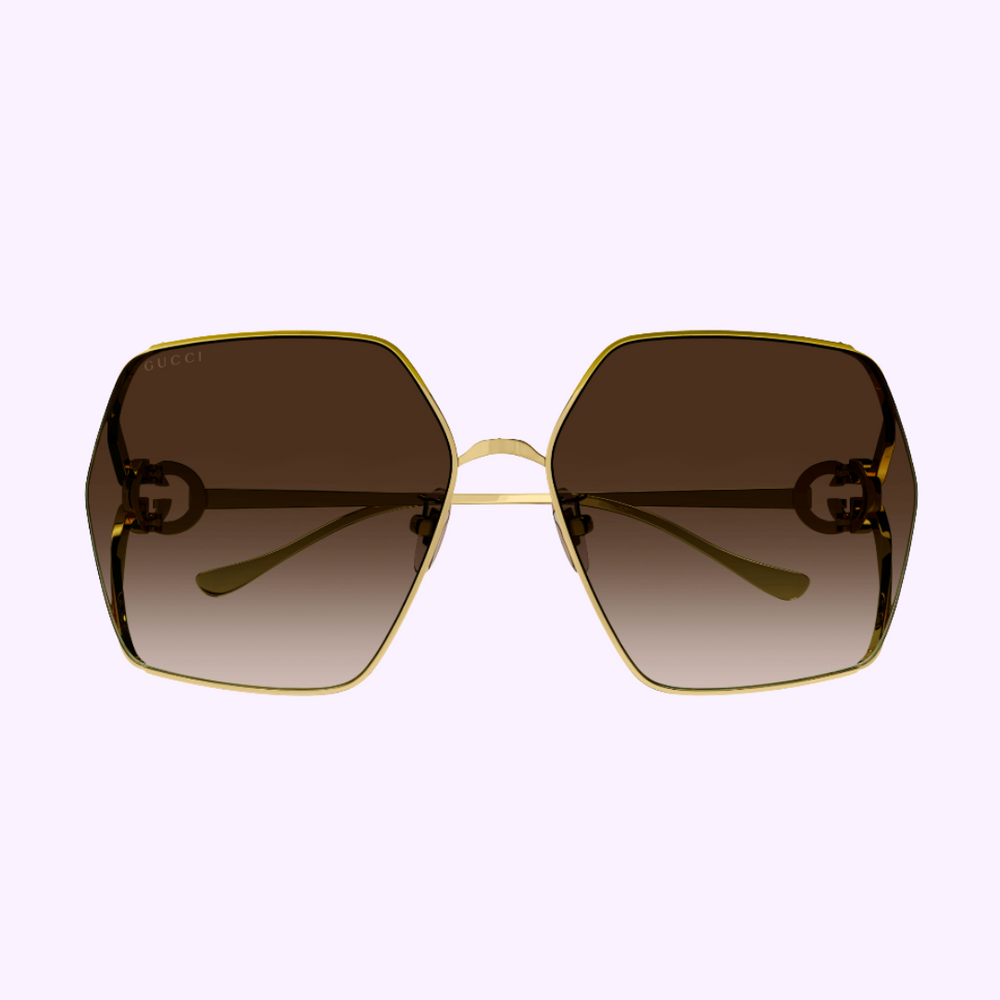 Gucci GG1322SA-002 64 Sunglass WOMAN METAL – Lexor Miami