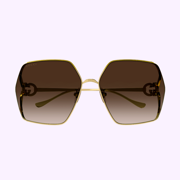 Gucci GG1322SA-002 64 Sunglass WOMAN METAL