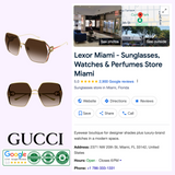 Gucci GG1322SA-002 64 Óculos de Sol Feminino Metal