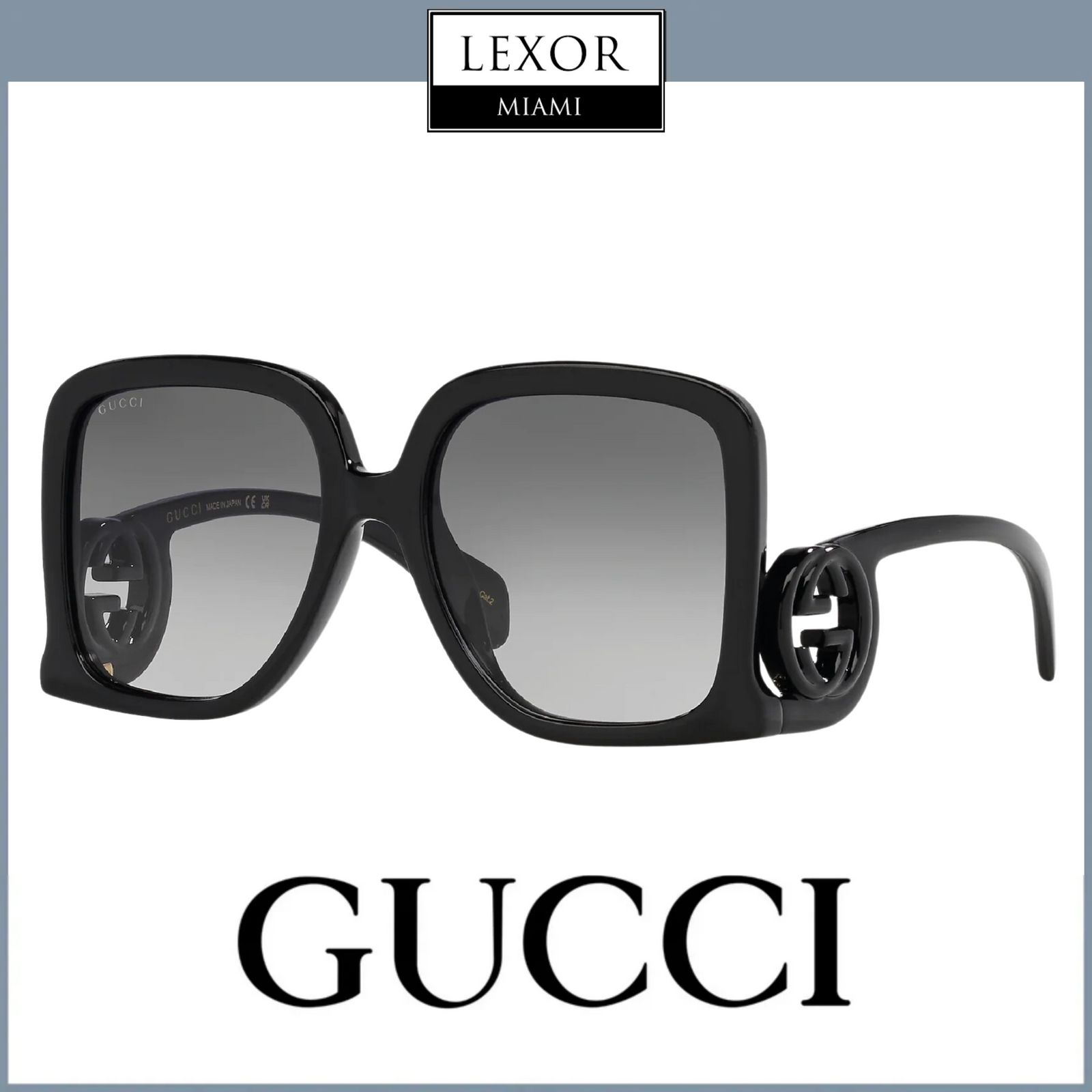 Gucci GG1326S-001 58 Women Sunglasses – Lexor Miami