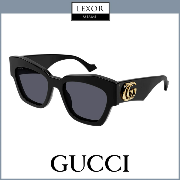 Gucci GG1422S 001 55 Recycled Acetate Woman Sunglasses