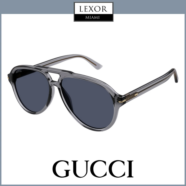 Gucci GG1443S 005 58 Recycled Acetate Man Sunglass
