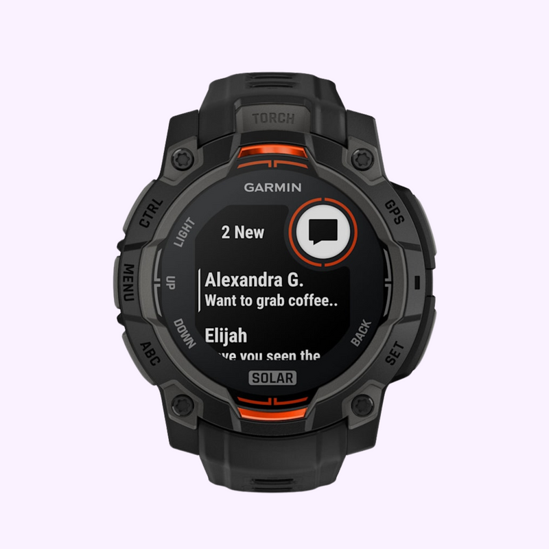Garmin Watches Instinct® 3 – 45 mm, Solar 010-02934-00 UPC 753759339500