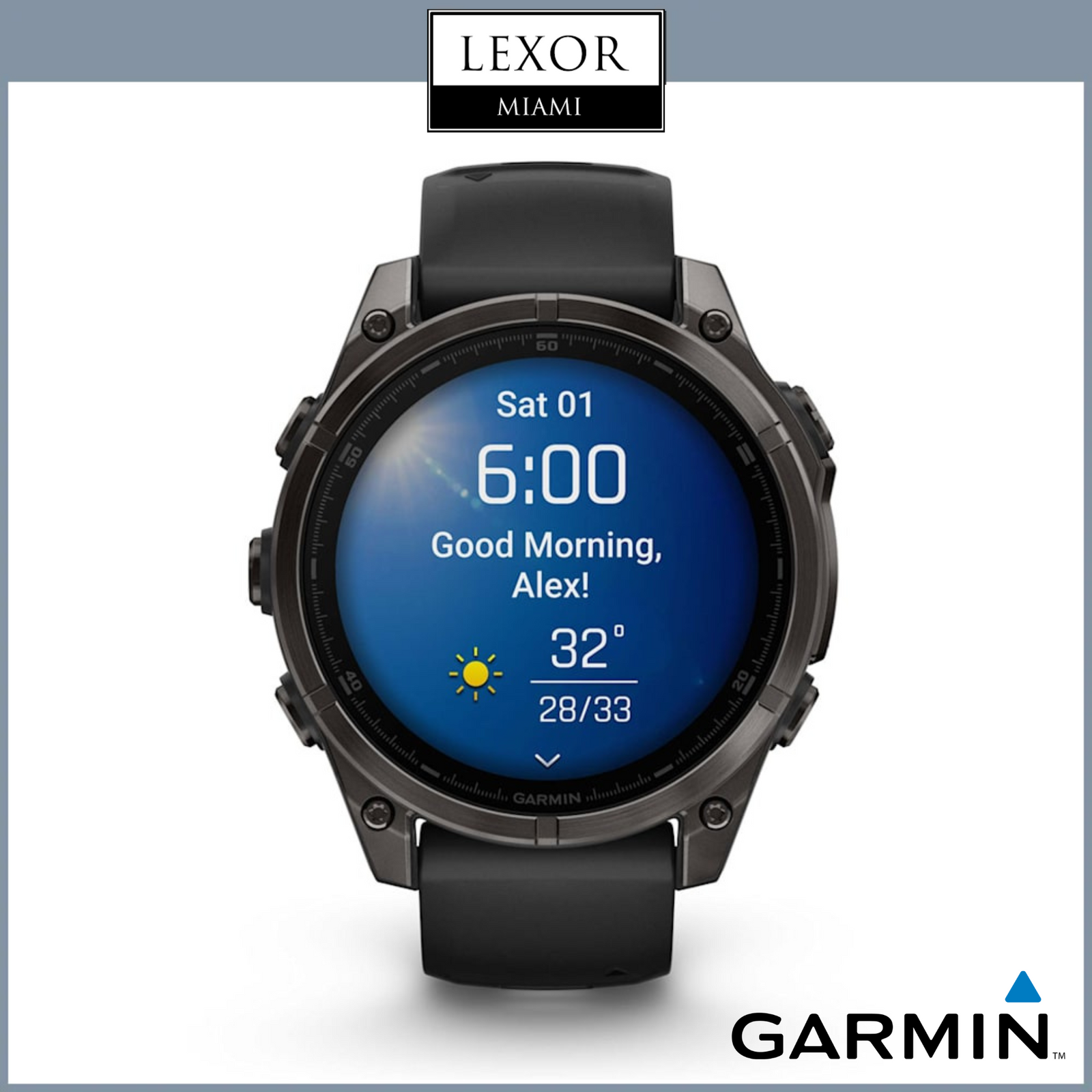 Garmin Watches fēnix® 8 – 47 mm, AMOLED 010-02904-20 UPC