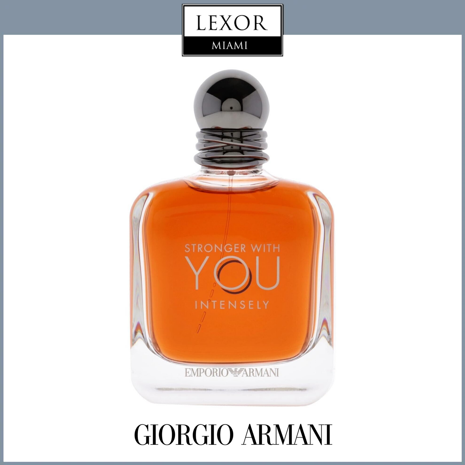 Giorgio Armani Stronger With You Intensely 3.3 EDP Men Lexor Miami